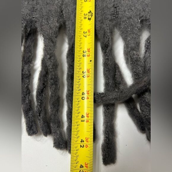 J. Ferrar Women's Scarf Solid Grey Heather 19” X 75”  NWT - Picture 10 of 12